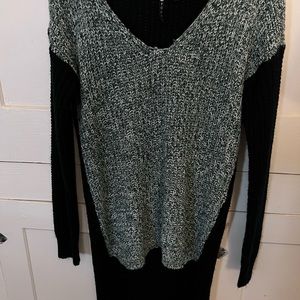 womens high low sweater